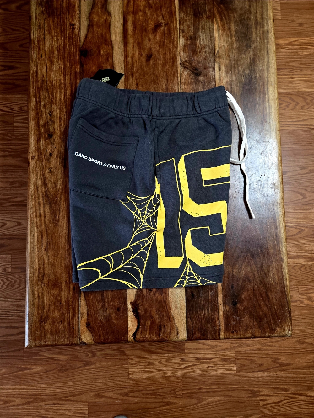 Darc Sport Men's Gray Premium Lounge Sweatshorts - Picture 5 of 7